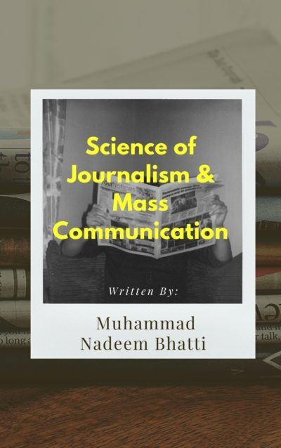 science of journalism and mass communication